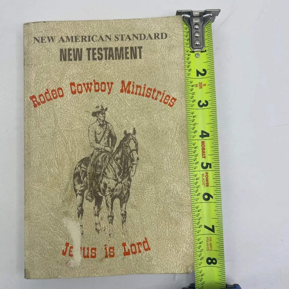 New‎ American Standard New Testament Rodeo Cowboy Ministries Jesus is Lord